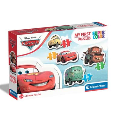 Clementoni Children Puzzles "Disney Cars" сложувалка 3-6-9-12 пар (2-3)