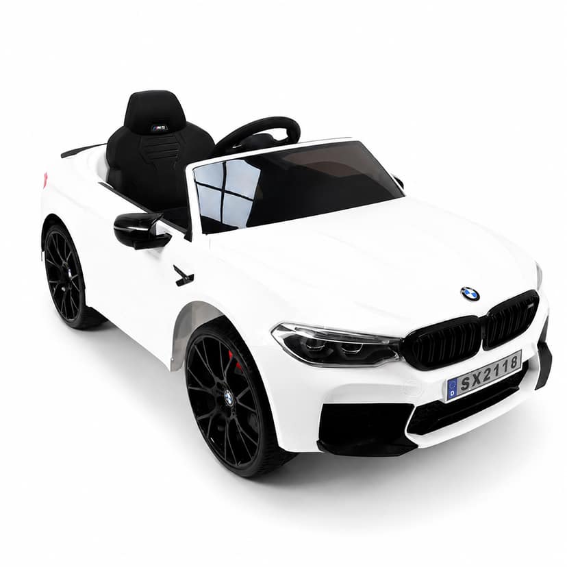 КОЛА НА АКУМУЛАТОР BMWM5 БЕЛА